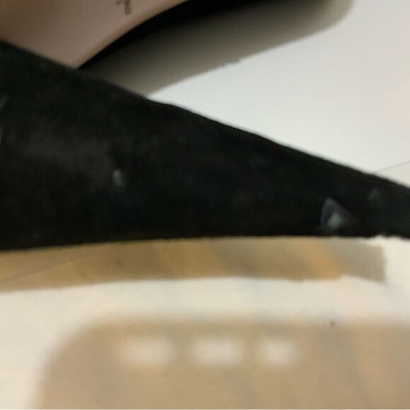 PRADA Black Suede Knee Stiletto Boots Size 39 - Picture 10 of 16